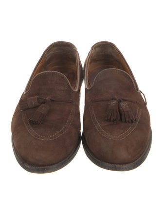 Alden Suede Tassel Accents Dress Loafers