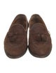 Alden Suede Tassel Accents Dress Loafers