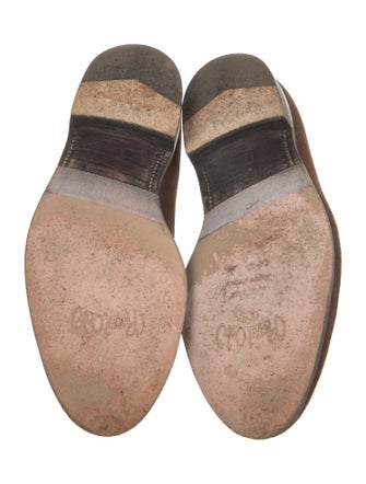 Alden Suede Tassel Accents Dress Loafers