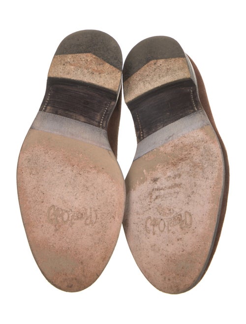 Alden Suede Tassel Accents Dress Loafers