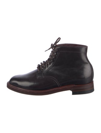 Alden Leather Lace-Up Boots