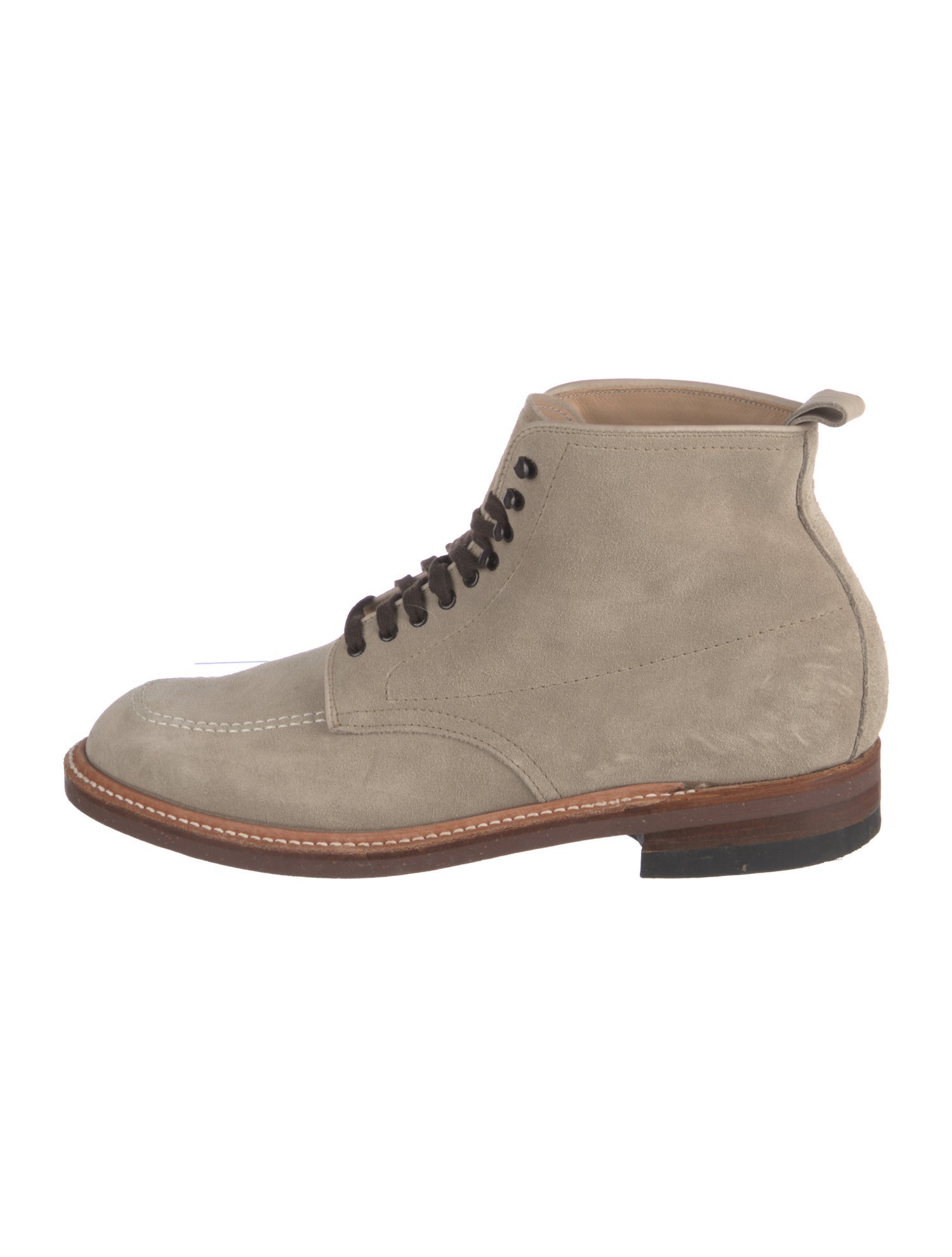 Alden Suede Lace-Up Boots