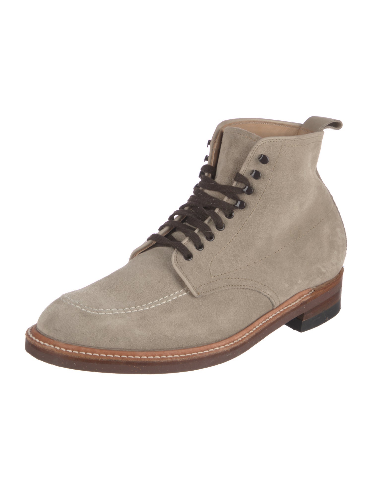 Alden Suede Lace-Up Boots