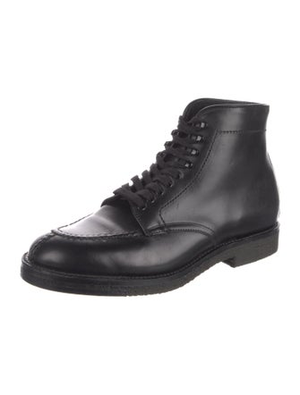 Alden Leather Lace-Up Boots