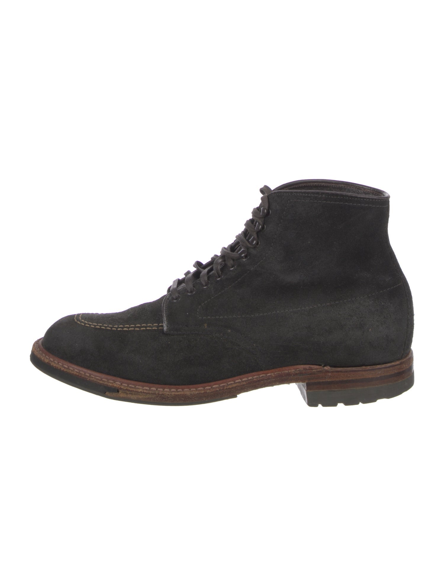 Alden Suede Lace-Up Boots