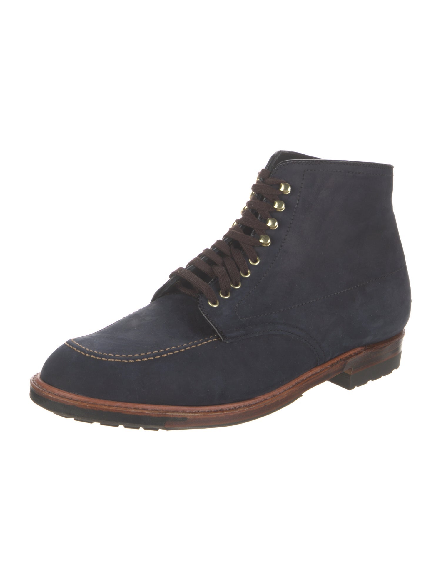 Alden Suede Lace-Up Boots