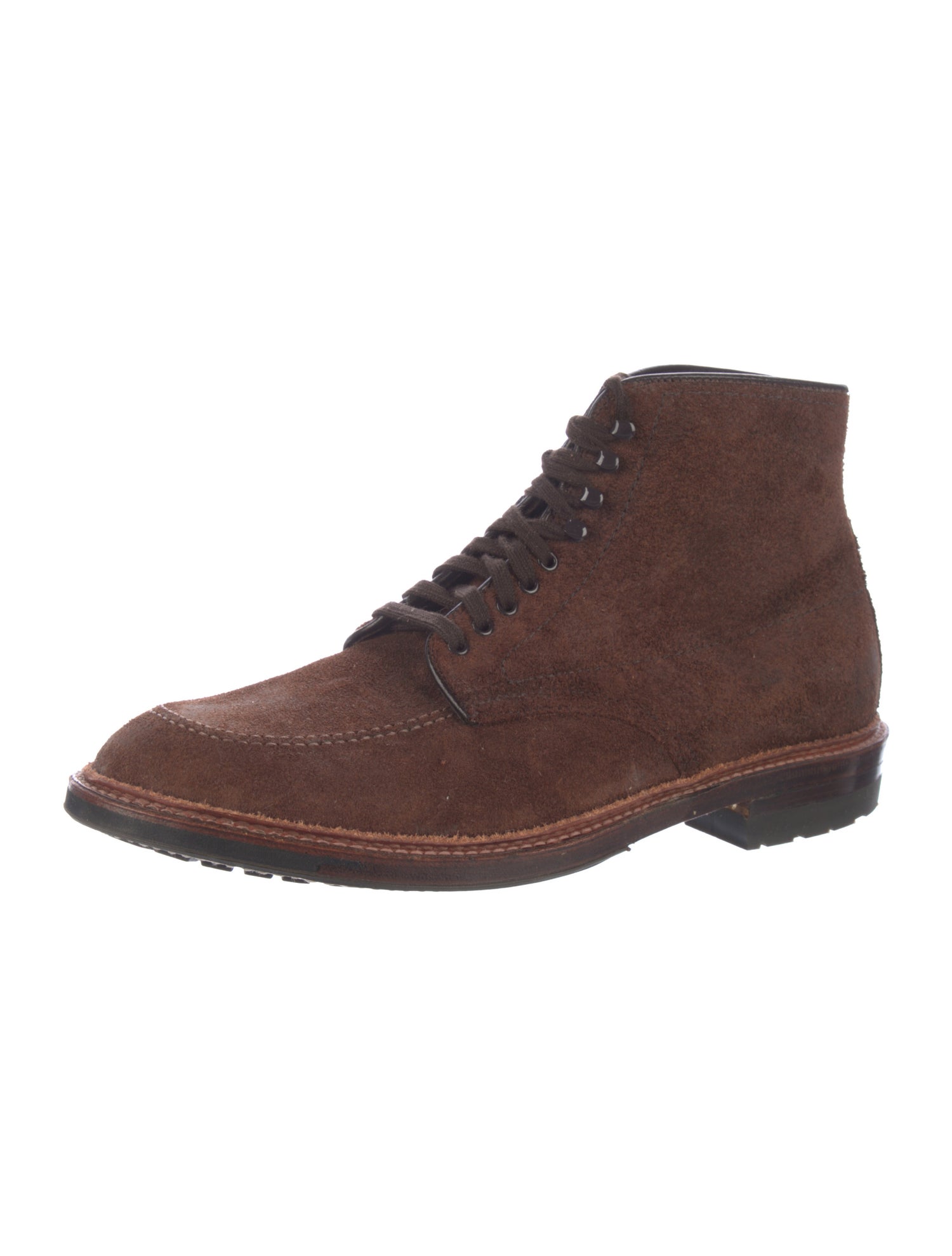 Alden Suede Lace-Up Boots
