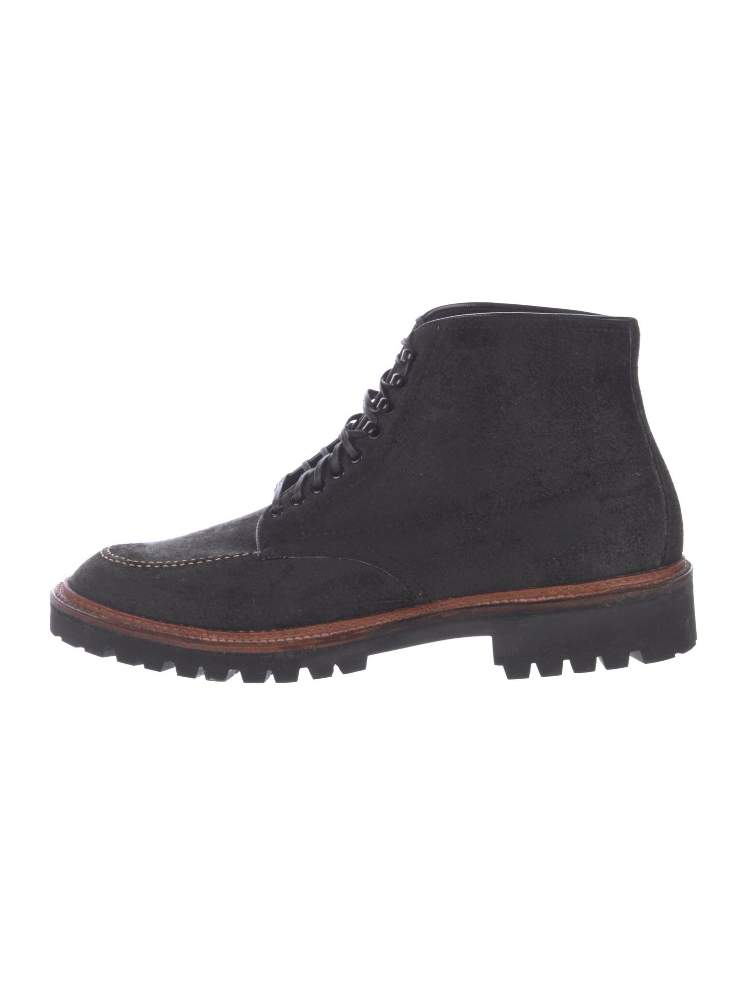 Alden Suede Lace-Up Boots