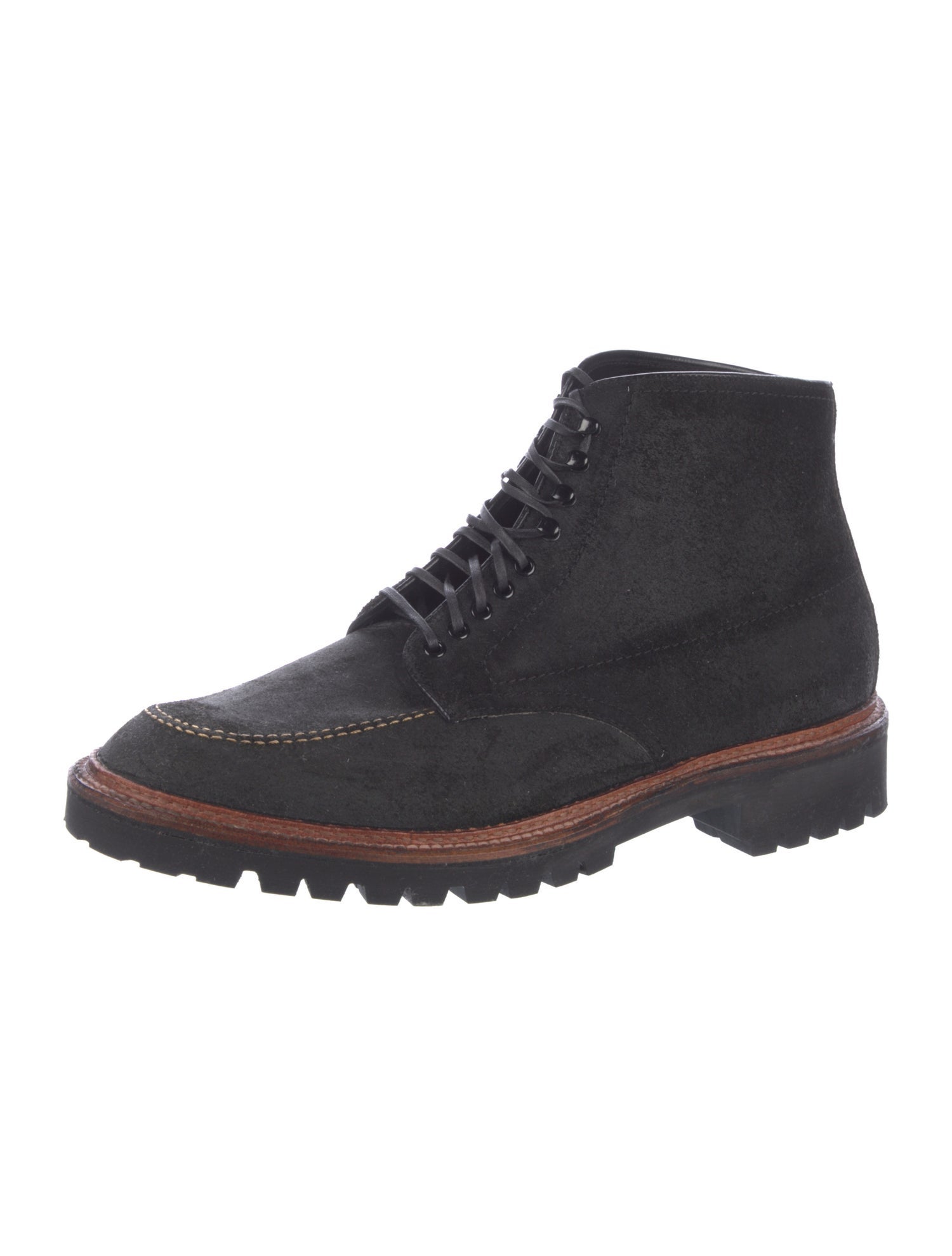 Alden Suede Lace-Up Boots
