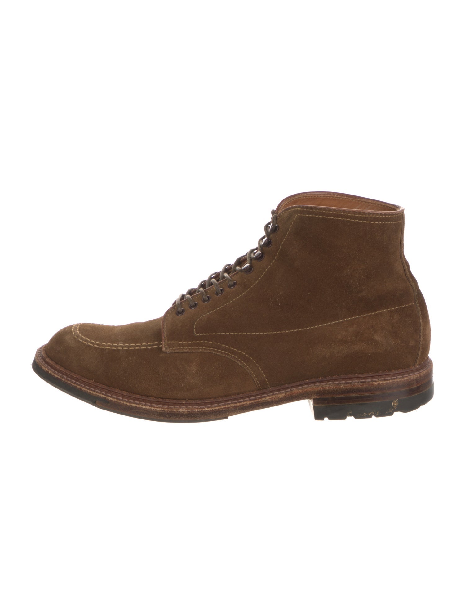 Alden Suede Lace-Up Boots