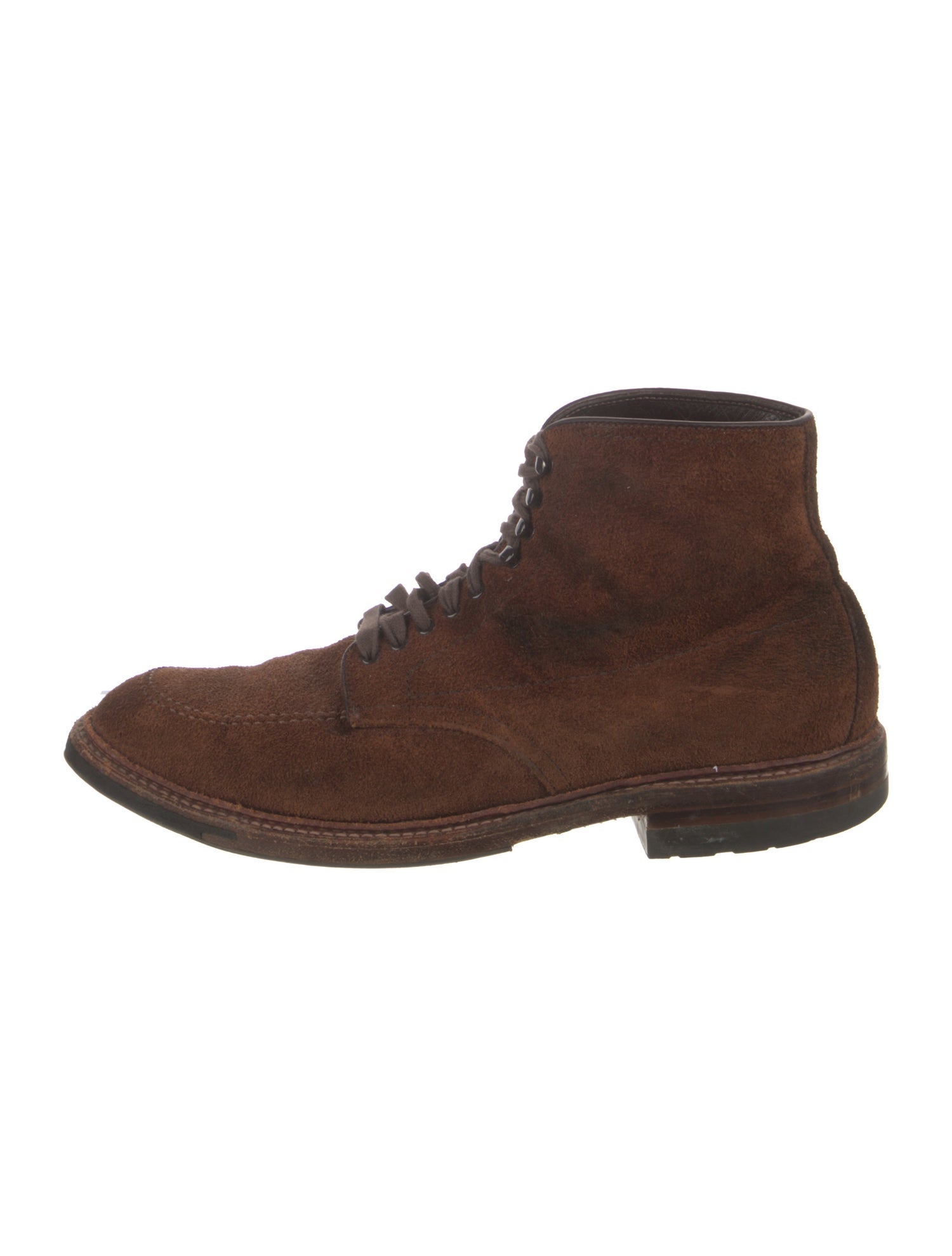 Alden Suede Lace-Up Boots