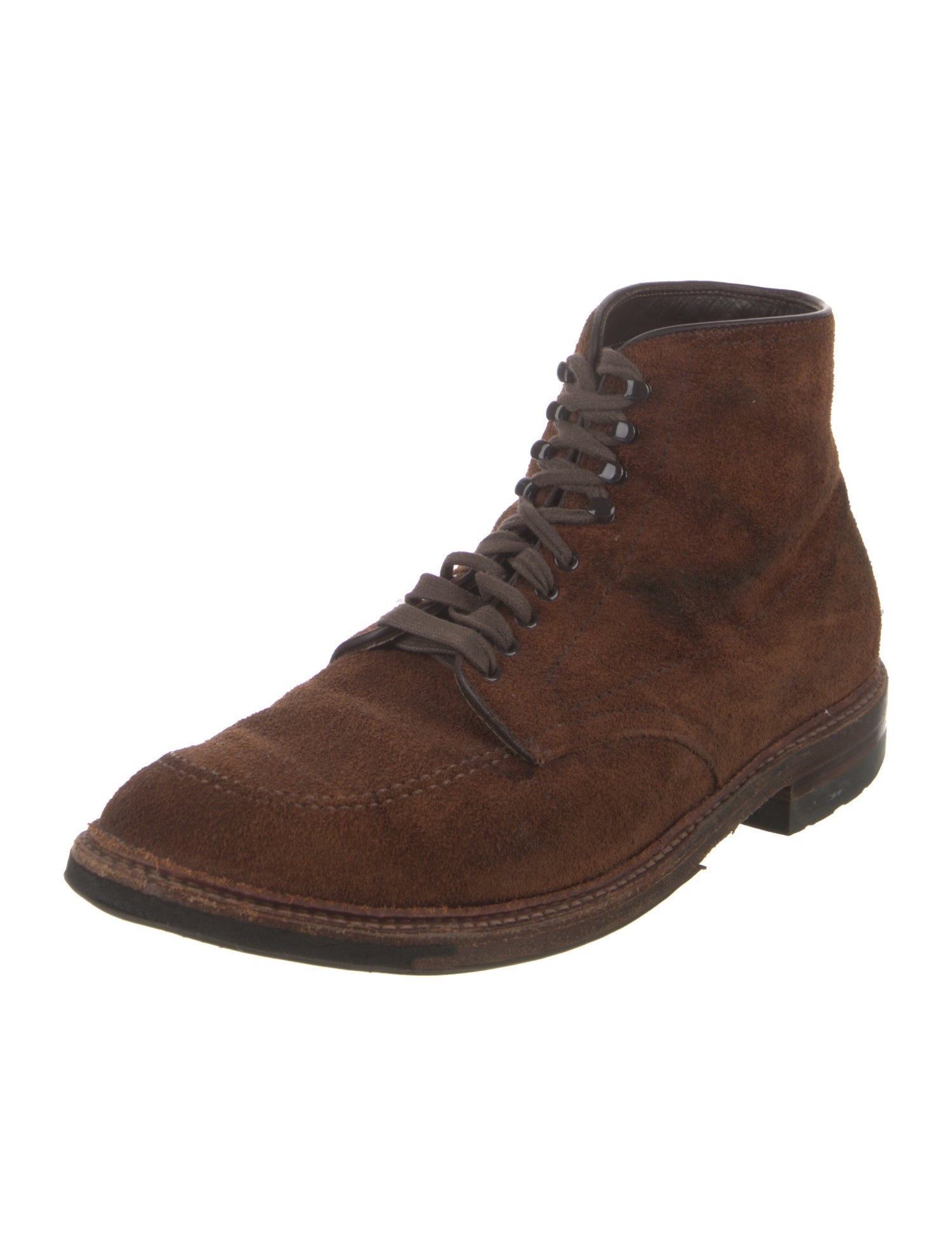 Alden Suede Lace-Up Boots
