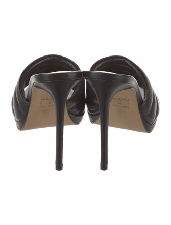 Aldo Leather Slides