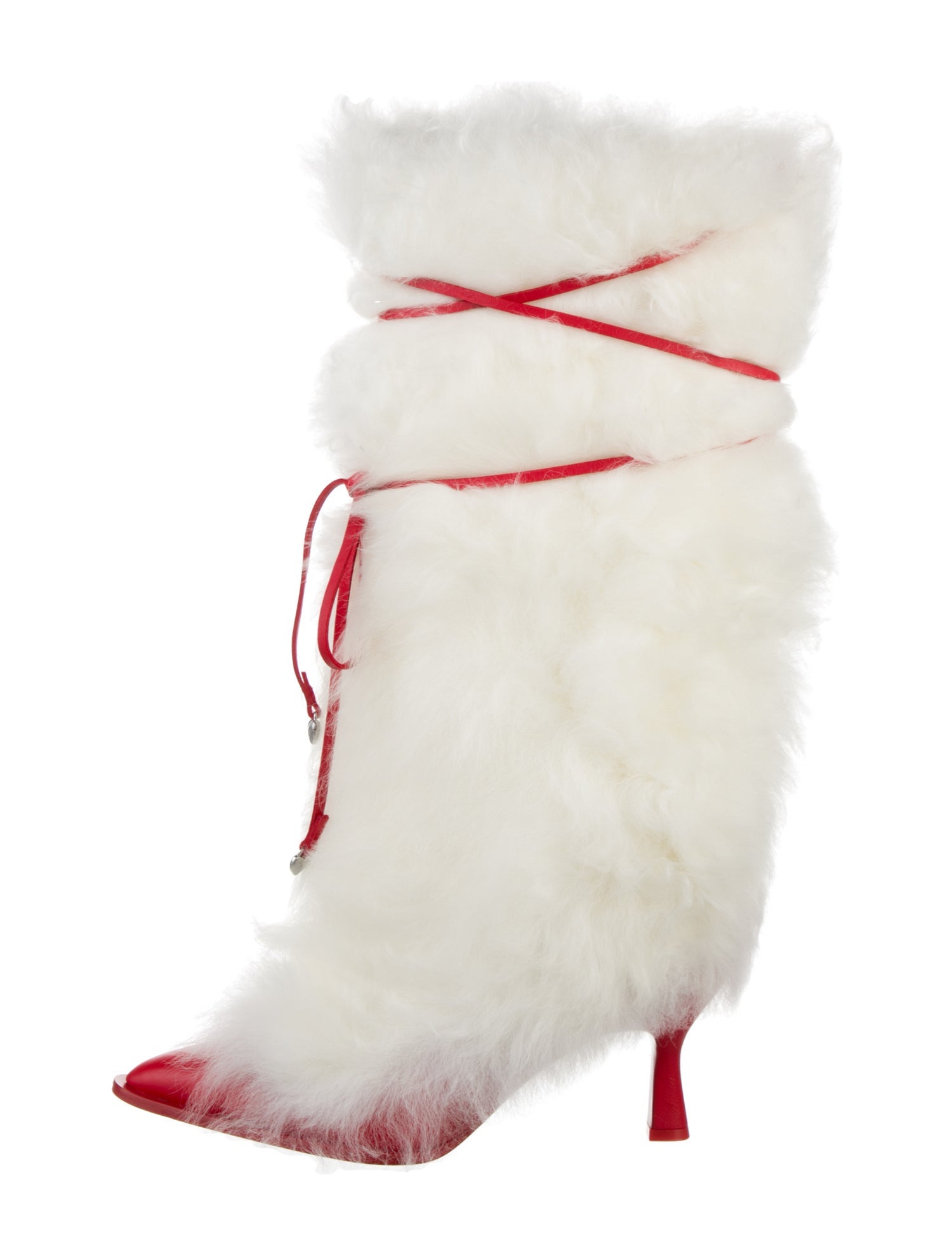 AMBUSH x Ugg Shearling Lace-Up Boots w/ Tags