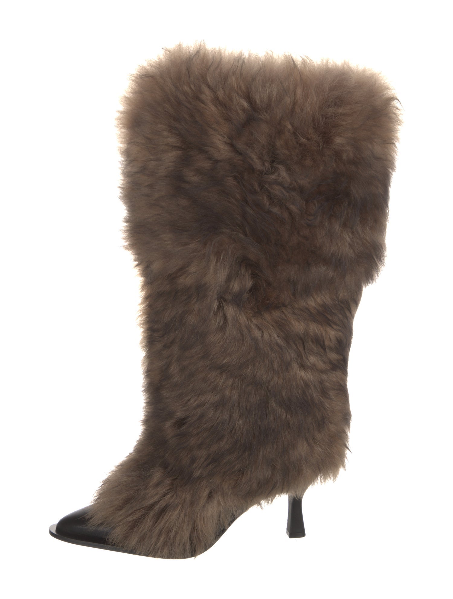 AMBUSH x Ugg Faux Fur Animal Print Boots