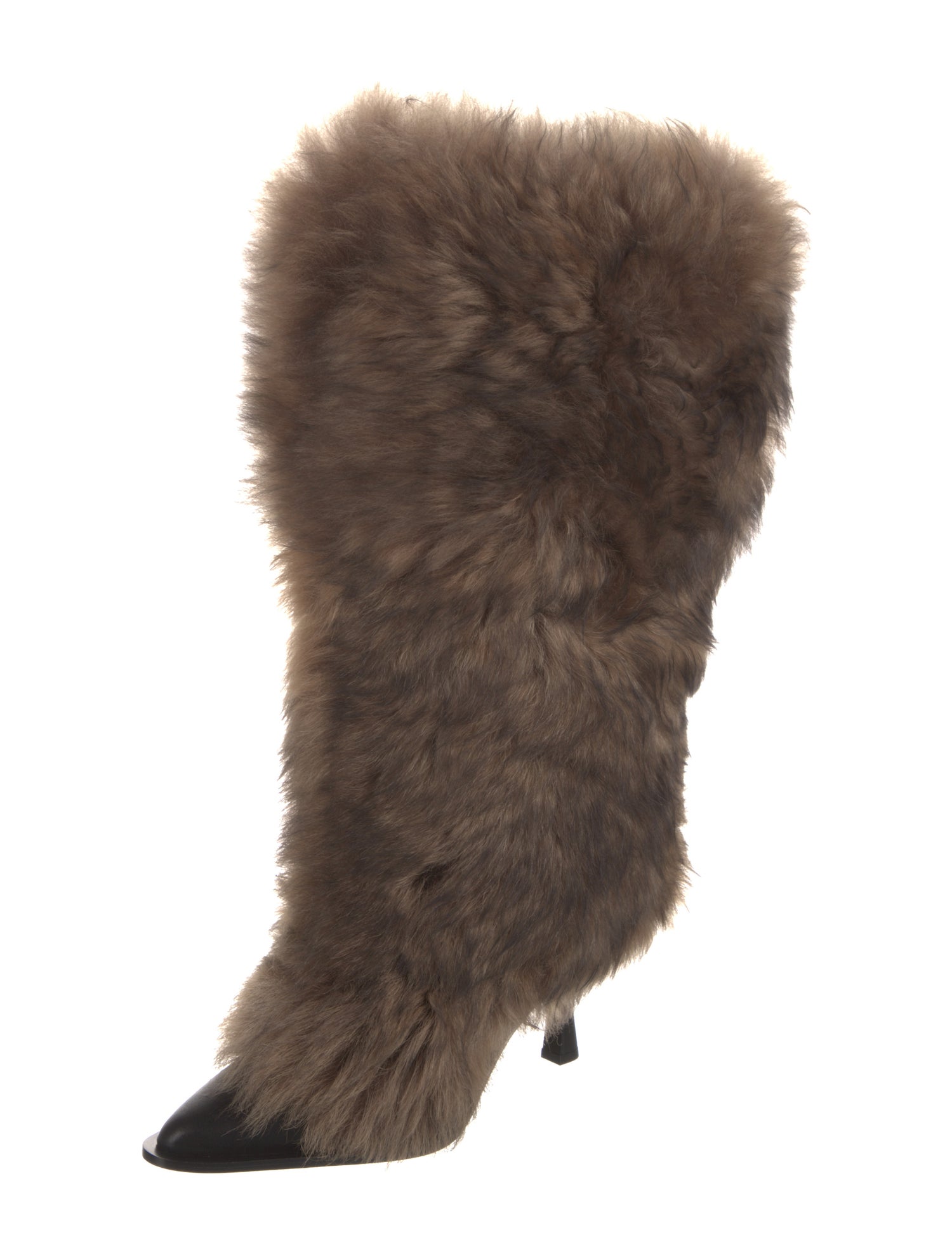 AMBUSH x Ugg Faux Fur Animal Print Boots