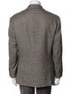 Alan Flusser Houndstooth Print Blazer