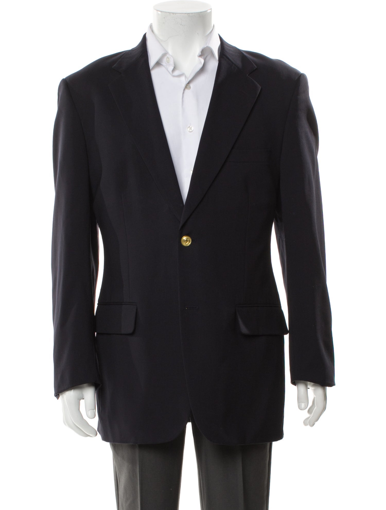 Alan Flusser Virgin Wool Blazer