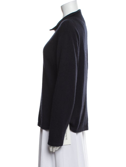 Alex Eagle Cashmere Long Sleeve Polo