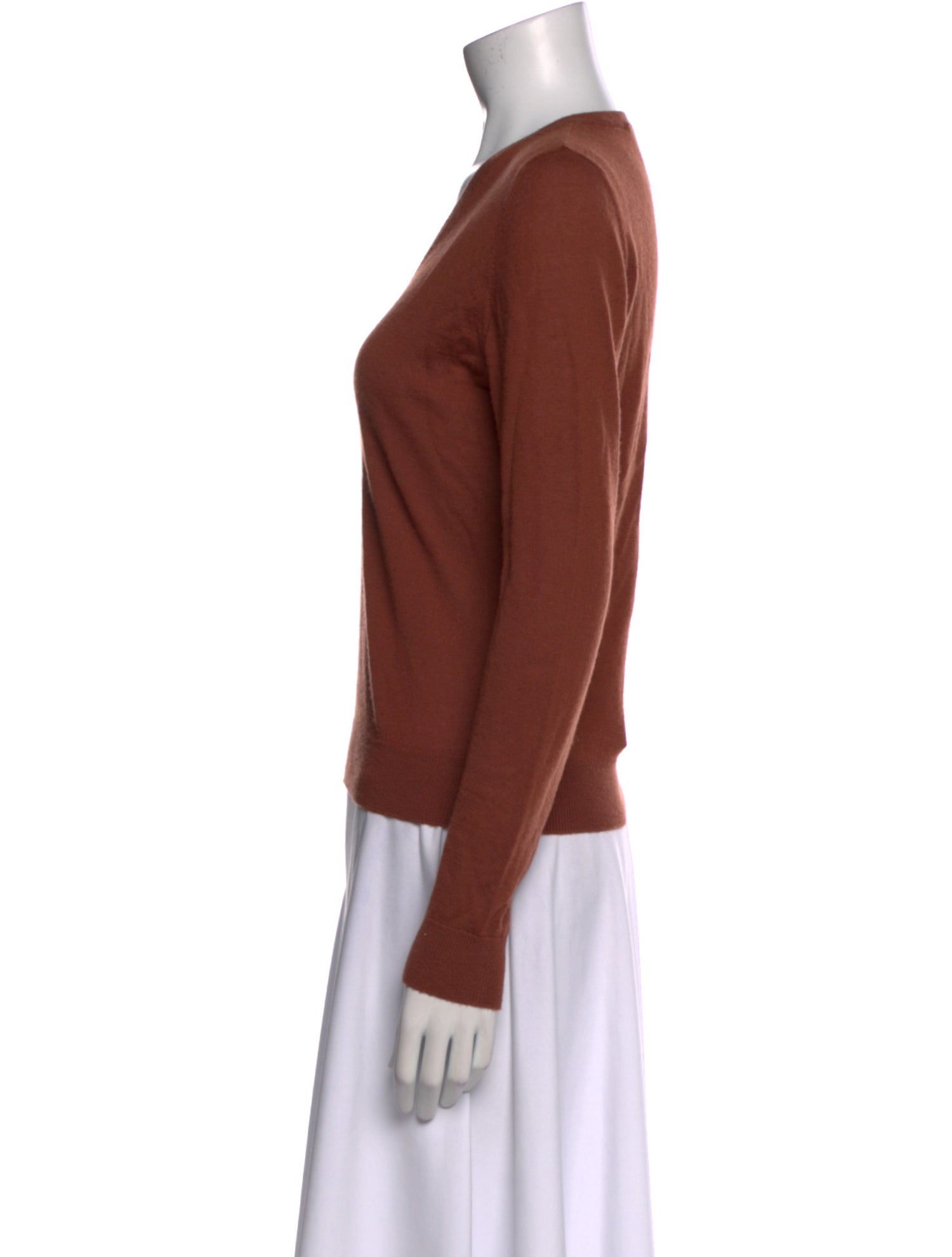 Alex Eagle Cashmere V-Neck Sweater