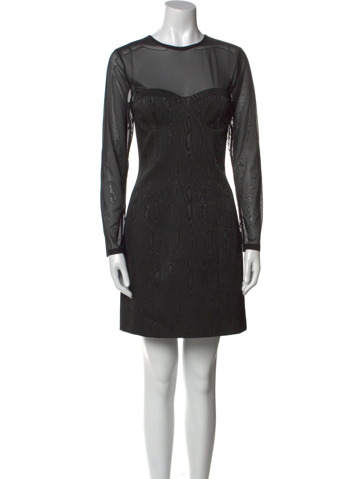 Alice + Olivia x The Beatles Crew Neck Mini Dress