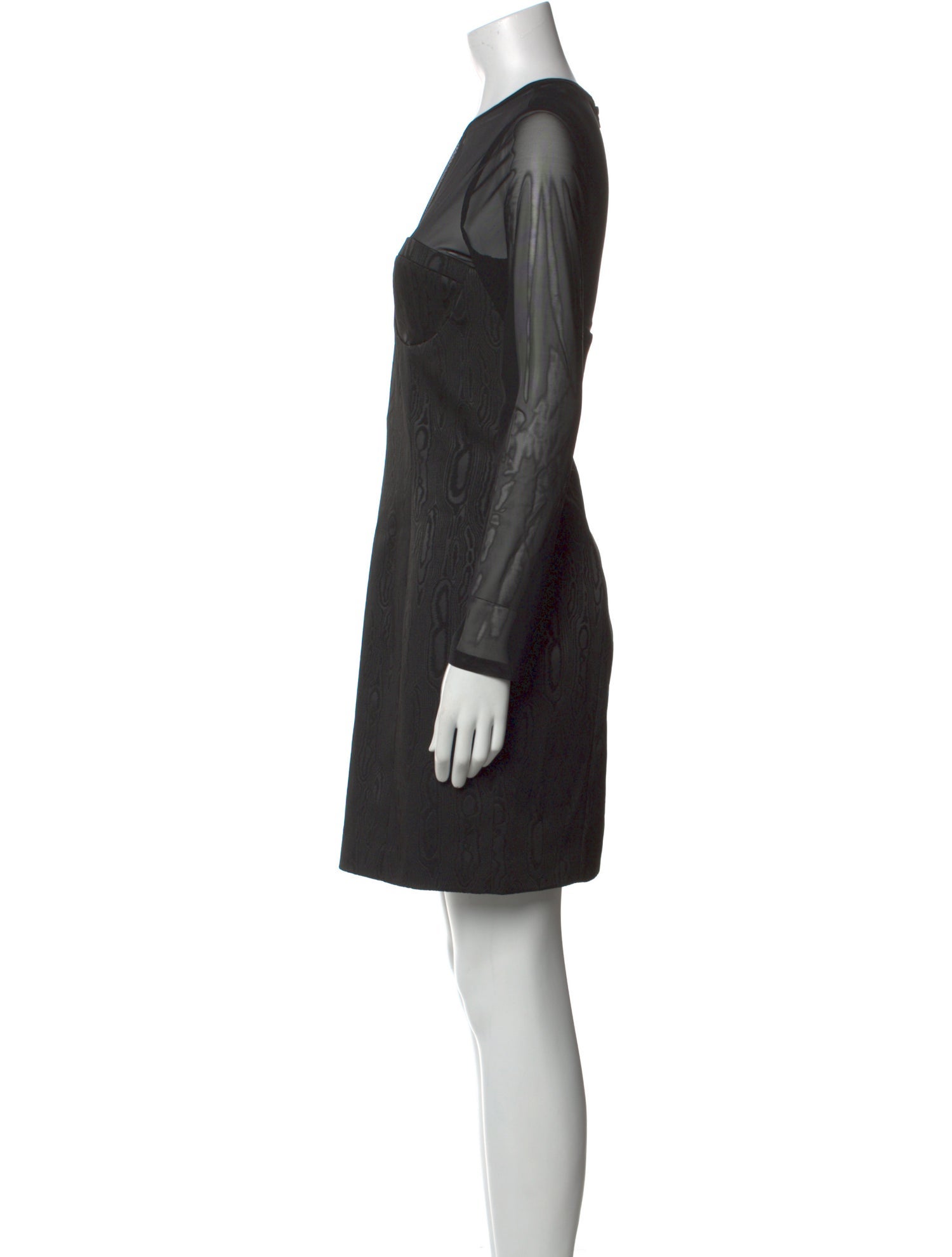 Alice + Olivia x The Beatles Crew Neck Mini Dress