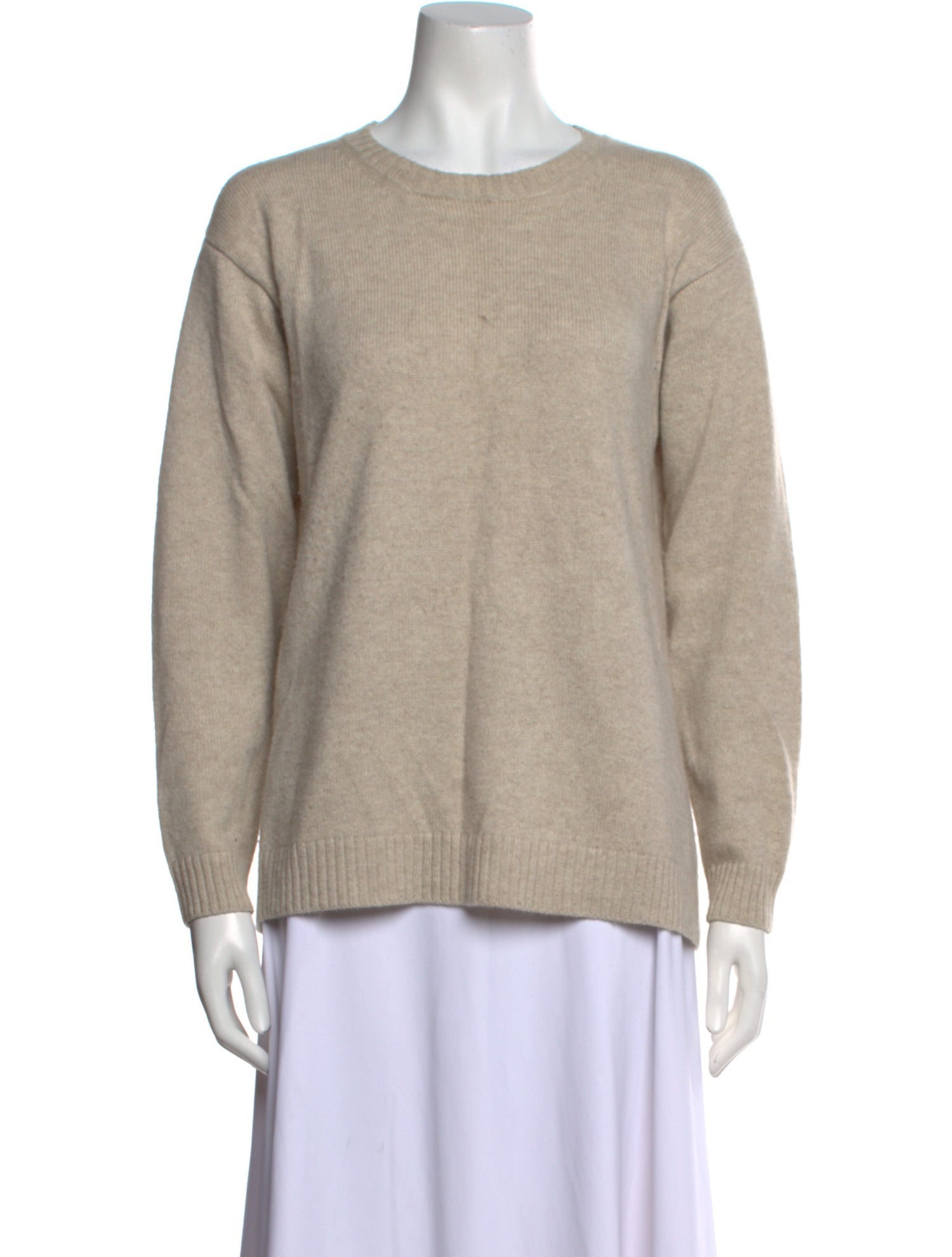 Alexandra Golovanoff Cashmere Scoop Neck Sweater