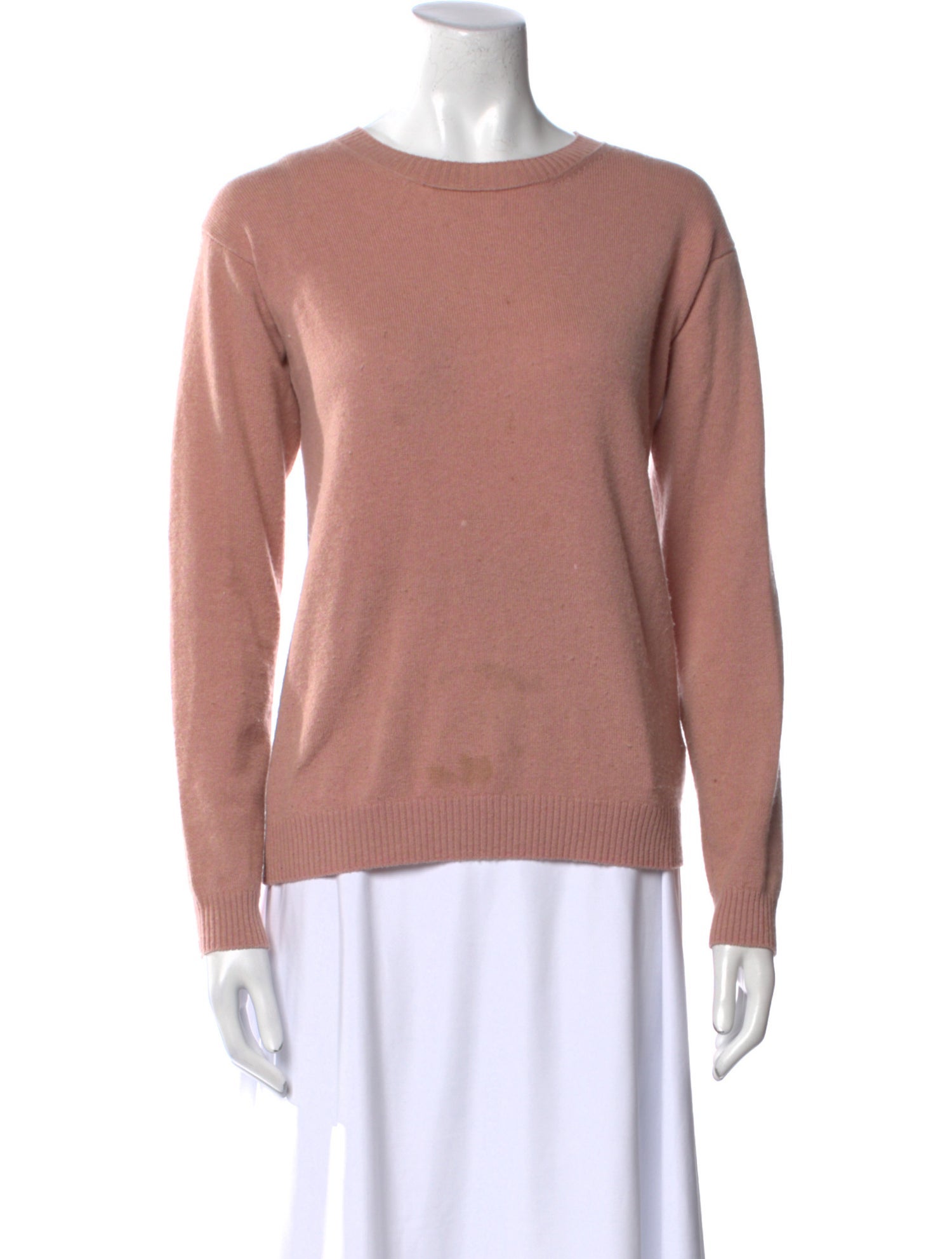 Alexandra Golovanoff Cashmere Scoop Neck Sweater