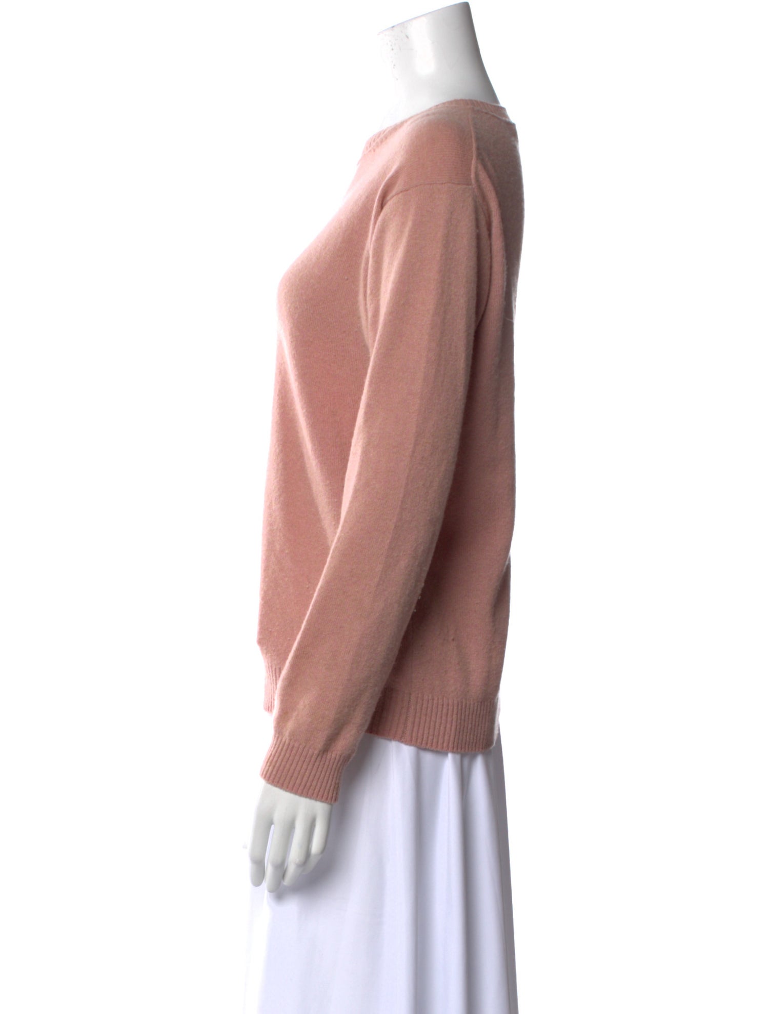 Alexandra Golovanoff Cashmere Scoop Neck Sweater
