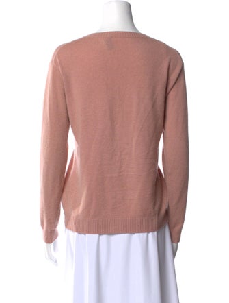 Alexandra Golovanoff Cashmere Scoop Neck Sweater