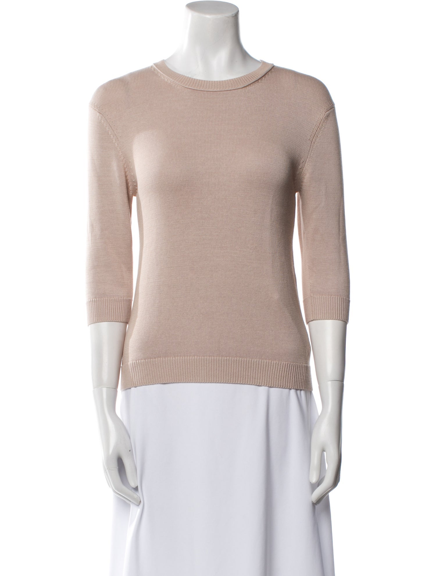 Alexandra Golovanoff Scoop Neck Sweater