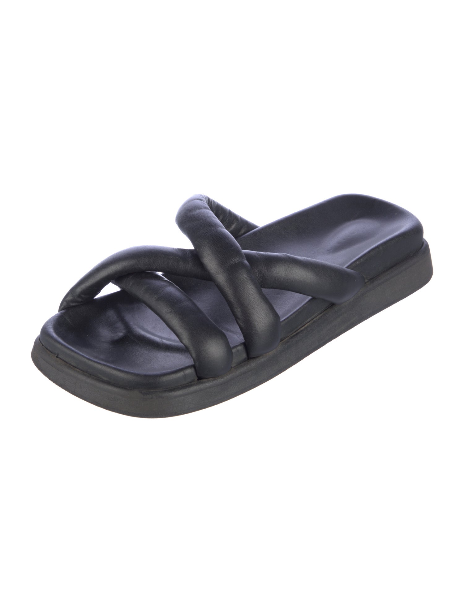 Alohas Leather Slides