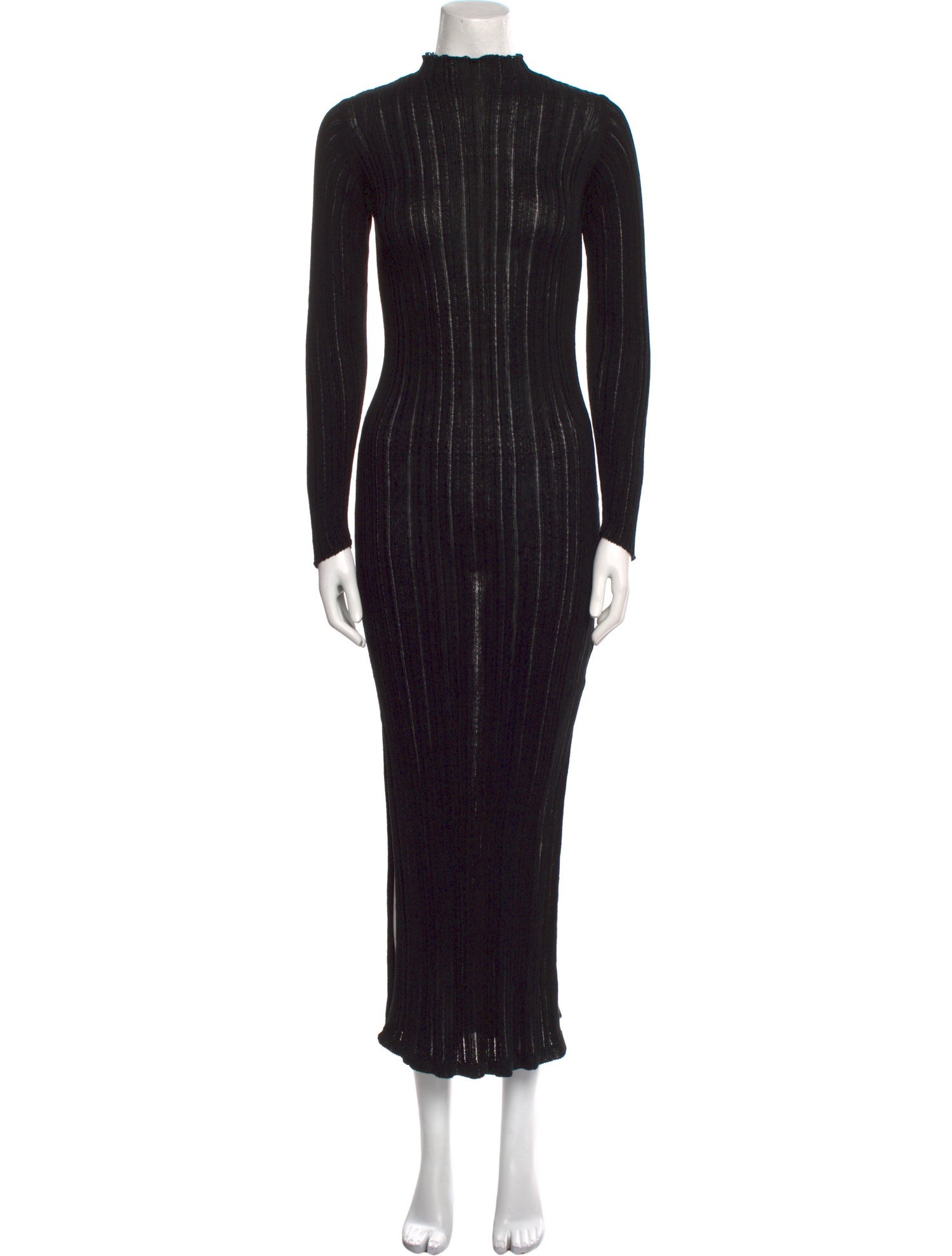 Alohas Mock Neck Long Dress