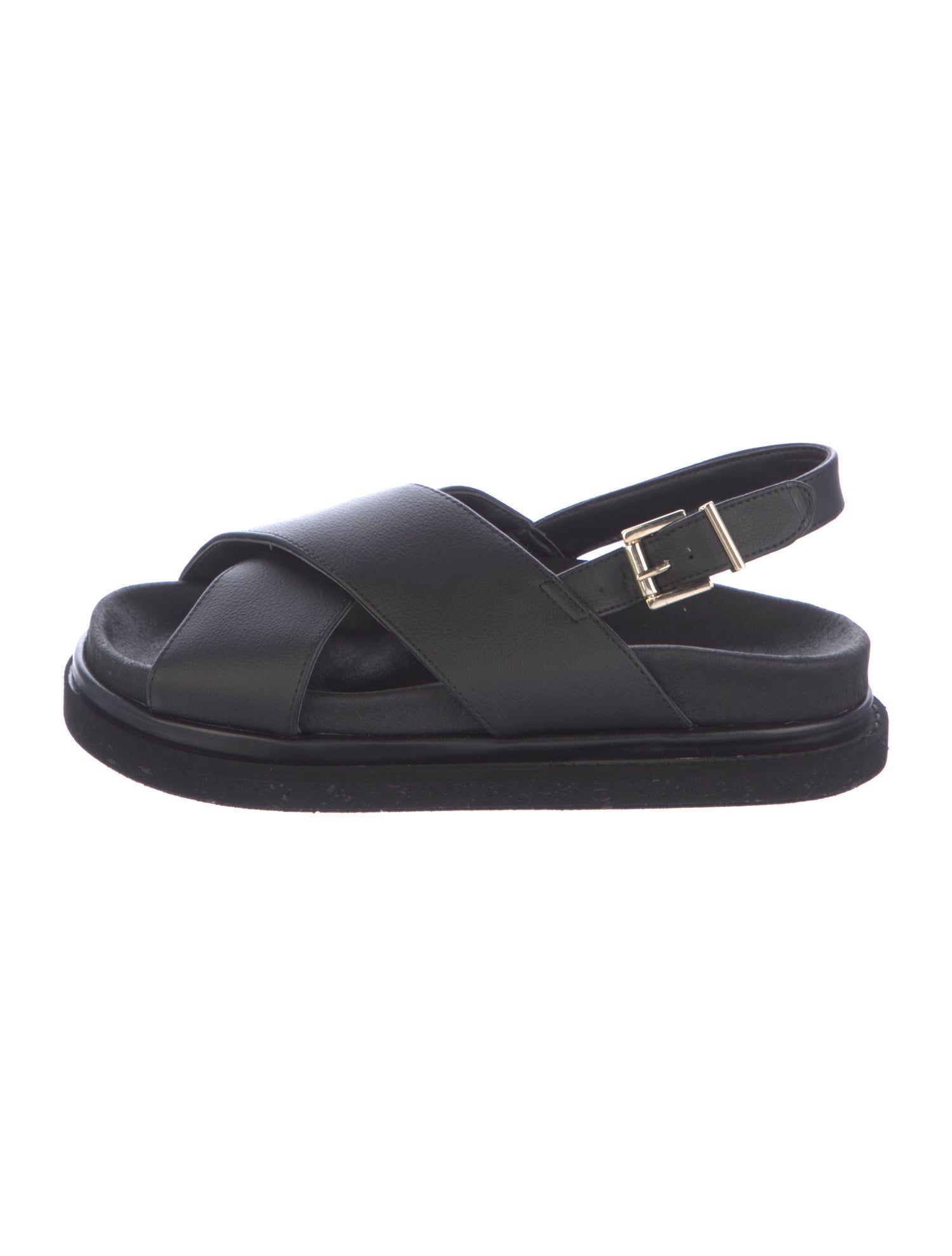 Alohas Leather Slingback Sandals