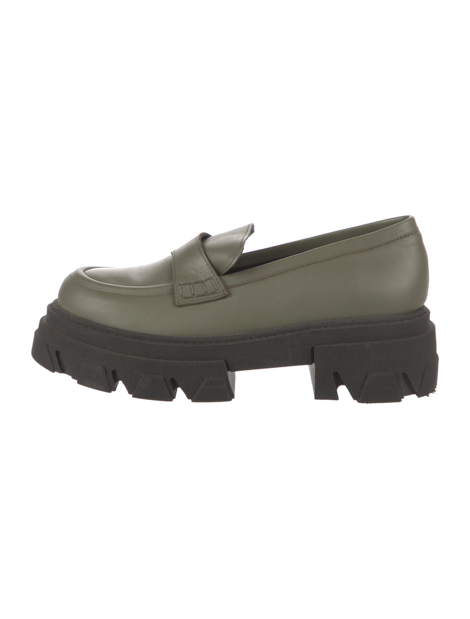 Alohas Leather Loafers