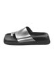 Alohas Leather Printed Slides