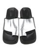 Alohas Leather Printed Slides