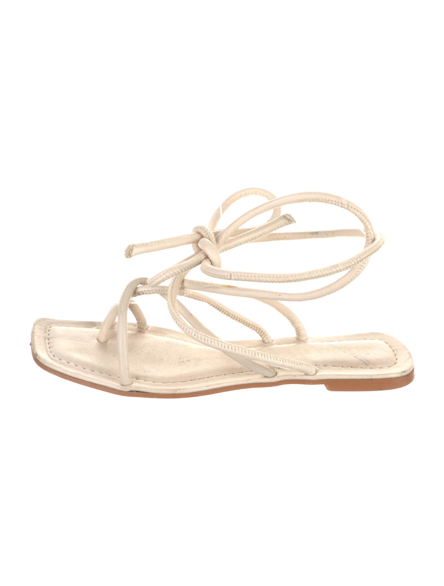 Alohas Leather T-Strap Sandals