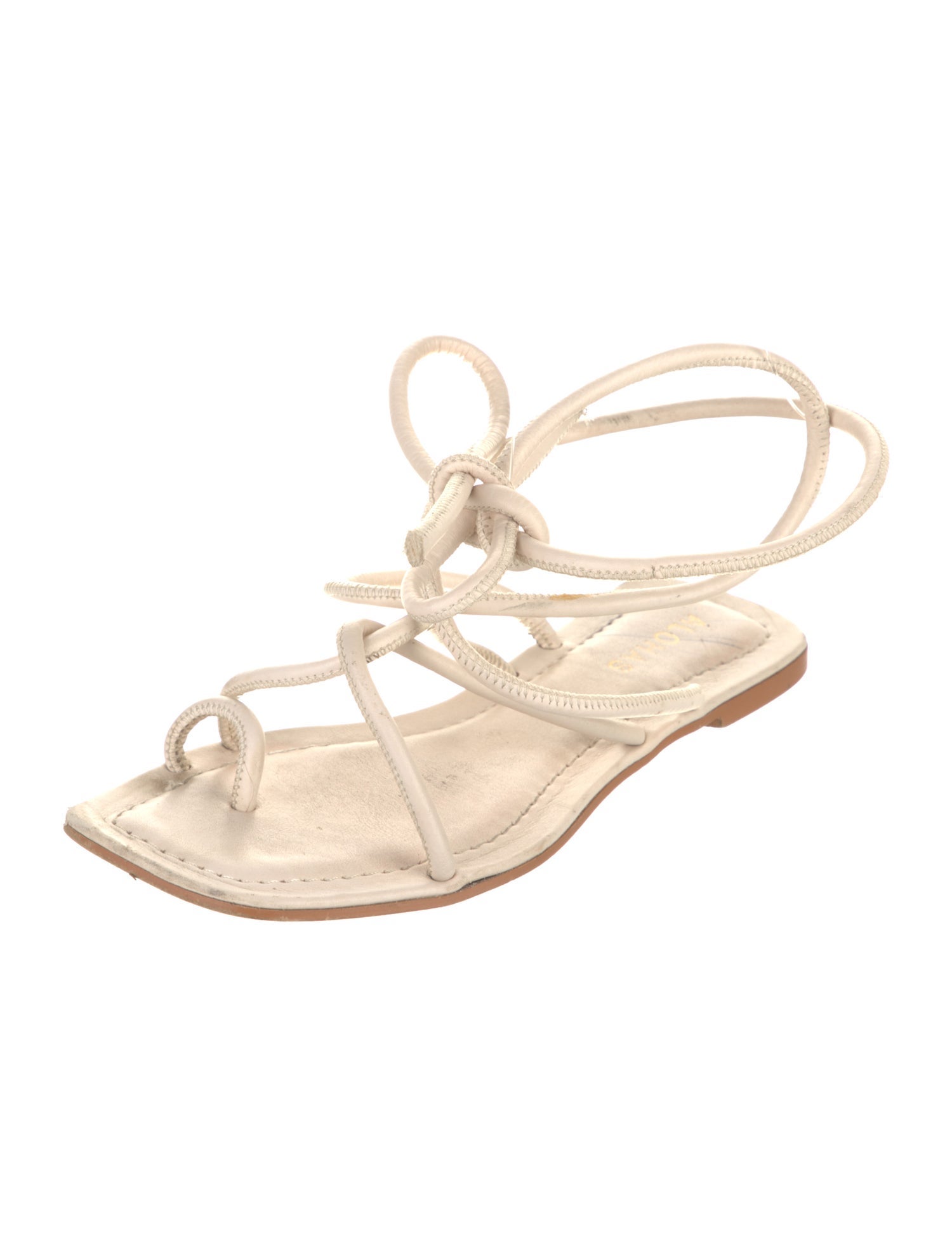 Alohas Leather T-Strap Sandals