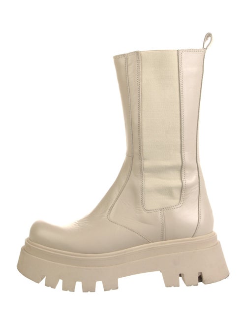 Alohas Leather Rain Boots