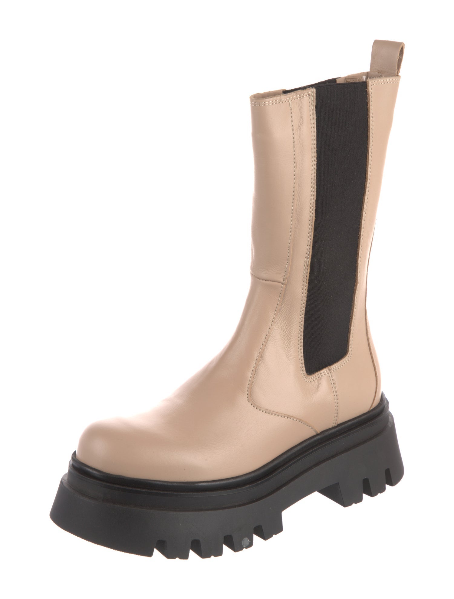 Alohas Leather Printed Chelsea Boots