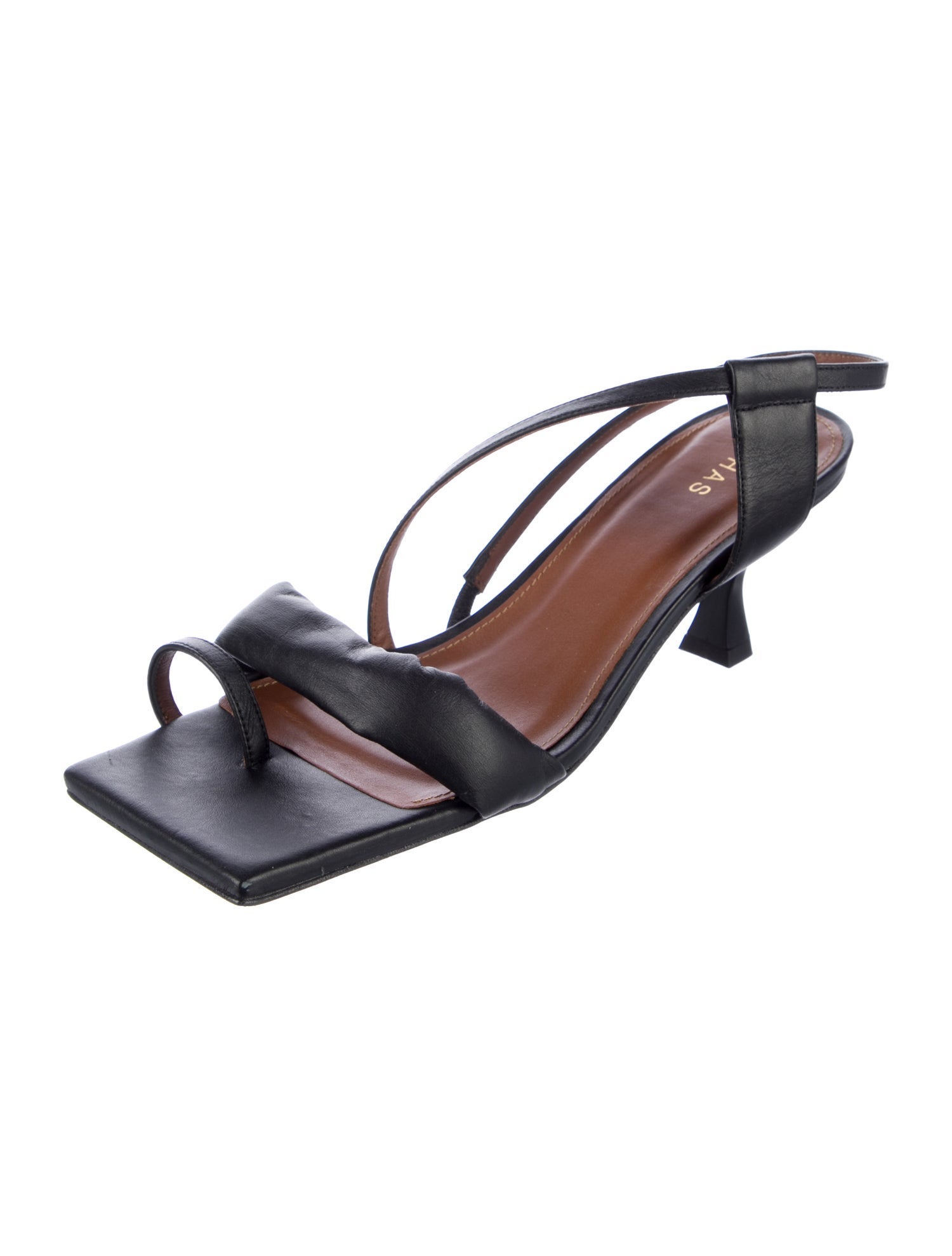 Alohas Leather Slingback Sandals