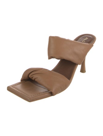 Alohas Leather Slides