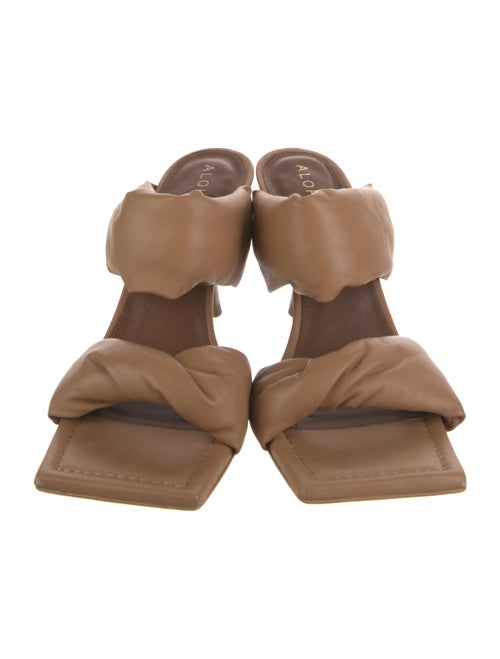 Alohas Leather Slides