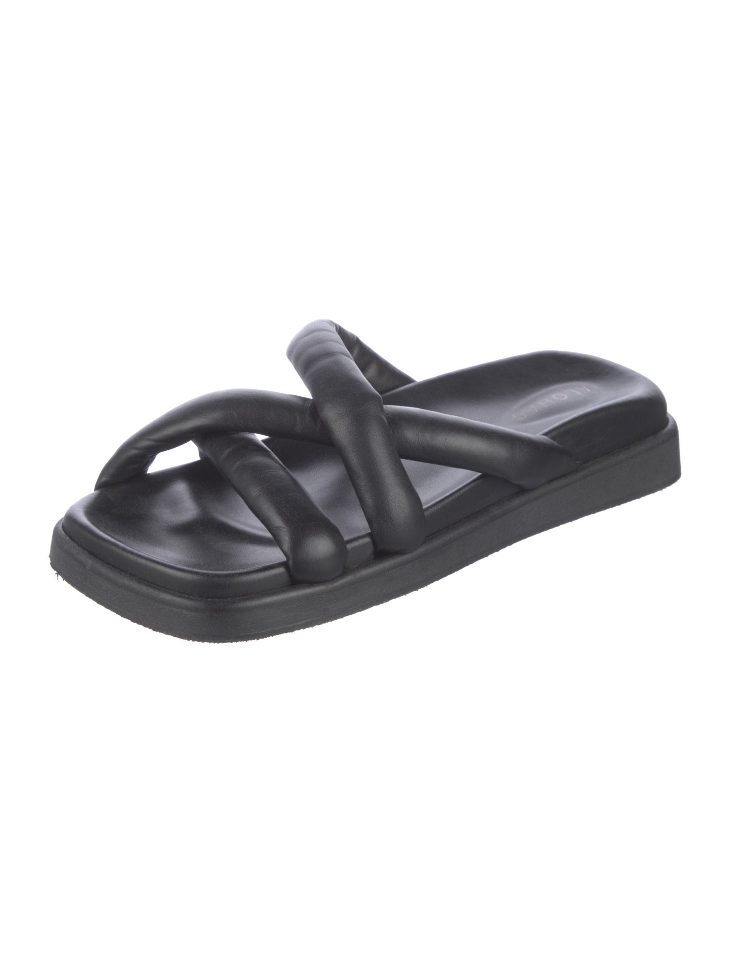 Alohas Leather Slides
