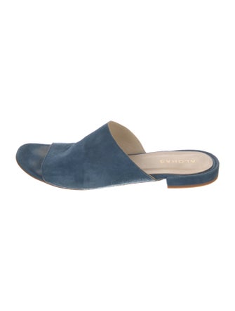 Alohas Suede Slides
