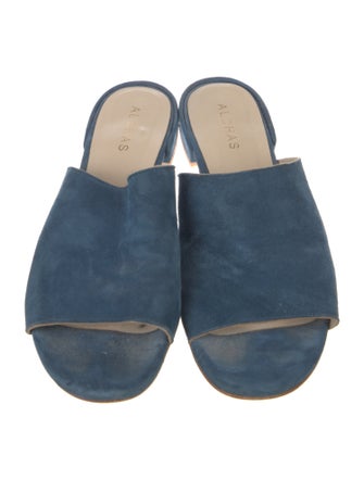 Alohas Suede Slides