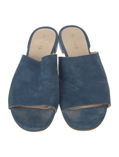 Alohas Suede Slides
