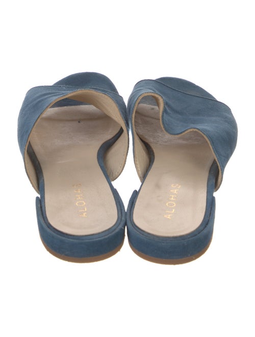Alohas Suede Slides