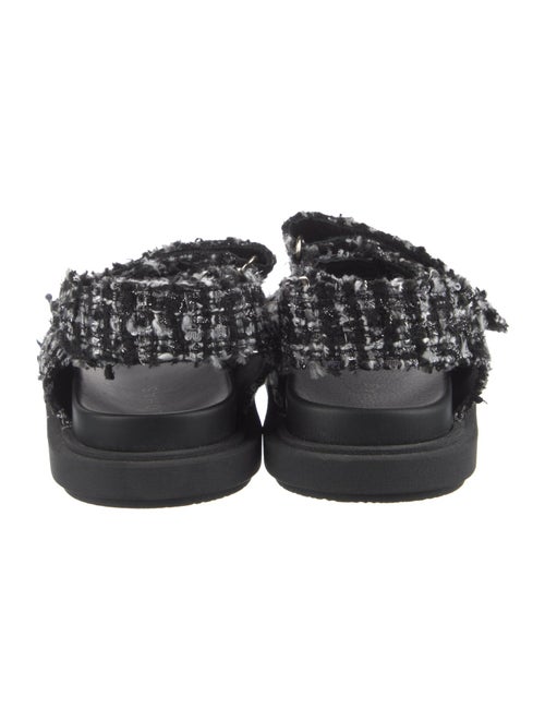 Alohas Tweed Tweed Pattern Slides